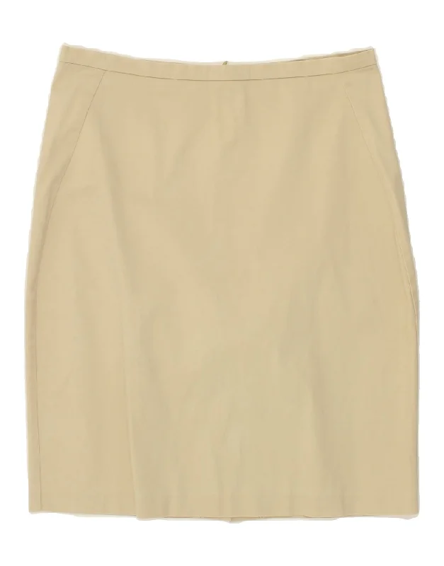 BENETTON Womens Straight Skirt W30 Medium Beige