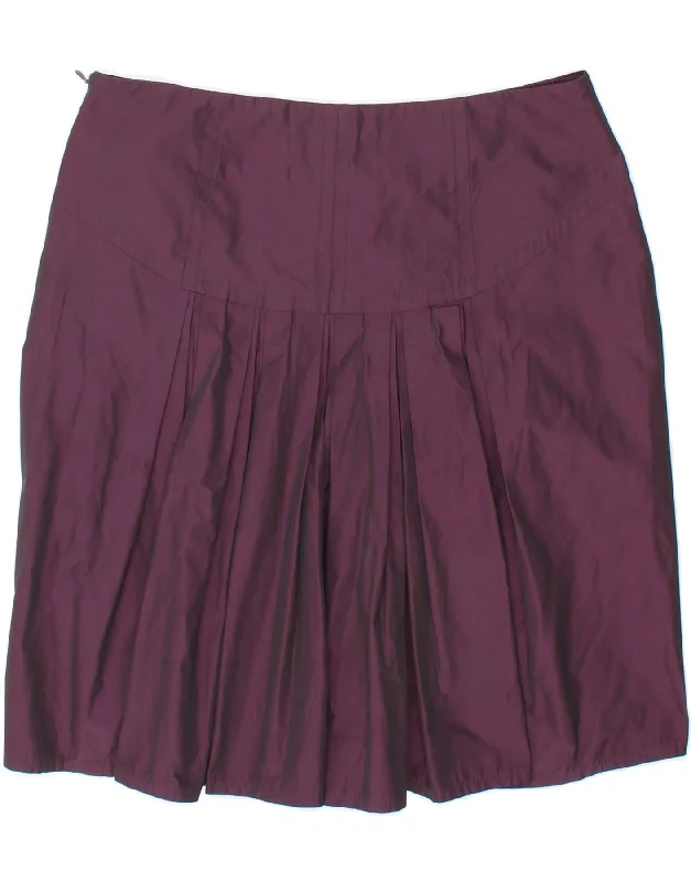 GUESS BY MARCIANO Womens Straight Skirt  IT 42 Medium W28 Burgundy