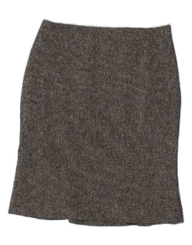 HOBBS Womens Pencil Skirt UK 14 Large W32  Grey Wool