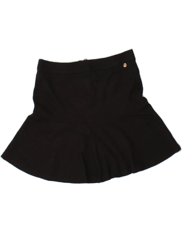 LIU JO Womens Mini Skirt W28 Medium Black