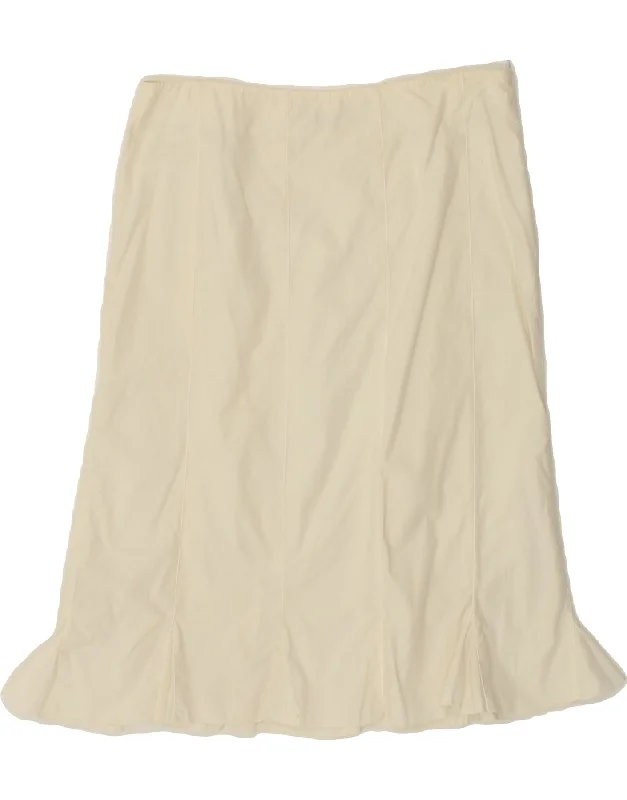 LIU JO Womens Trumpet Skirt W30 Medium White