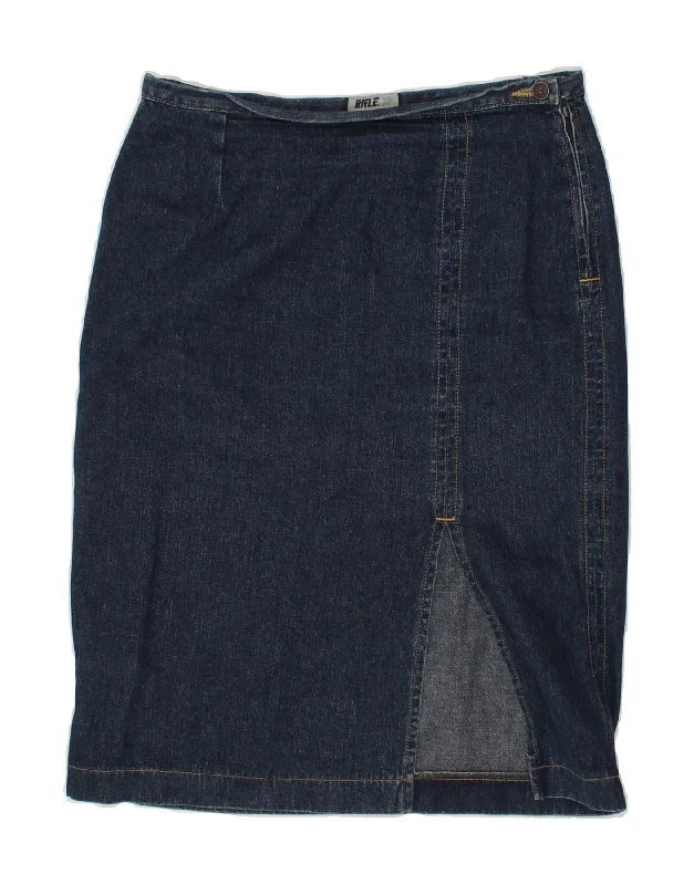 RIFLE Womens Denim Skirt W29 Medium Blue Cotton